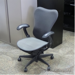 Herman Miller Mirra Grey Mesh Ergonomic Adjustable Task Chair
